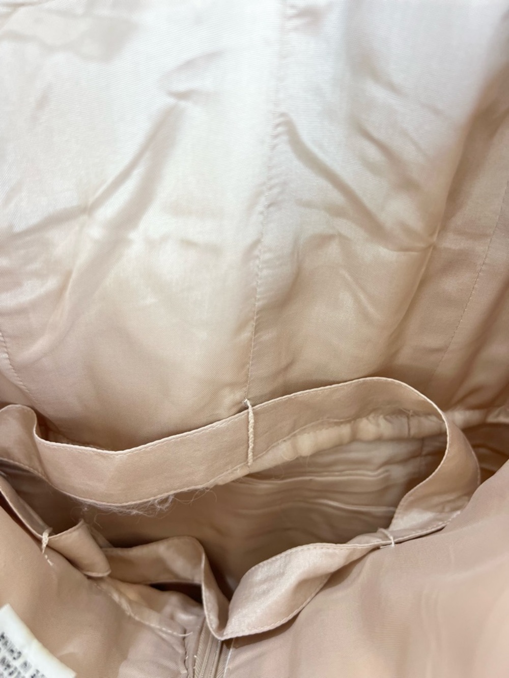 Sherri Hill beige brown sequin strapless sweetheart mini cocktail party dress 2 - Picture 10 of 17